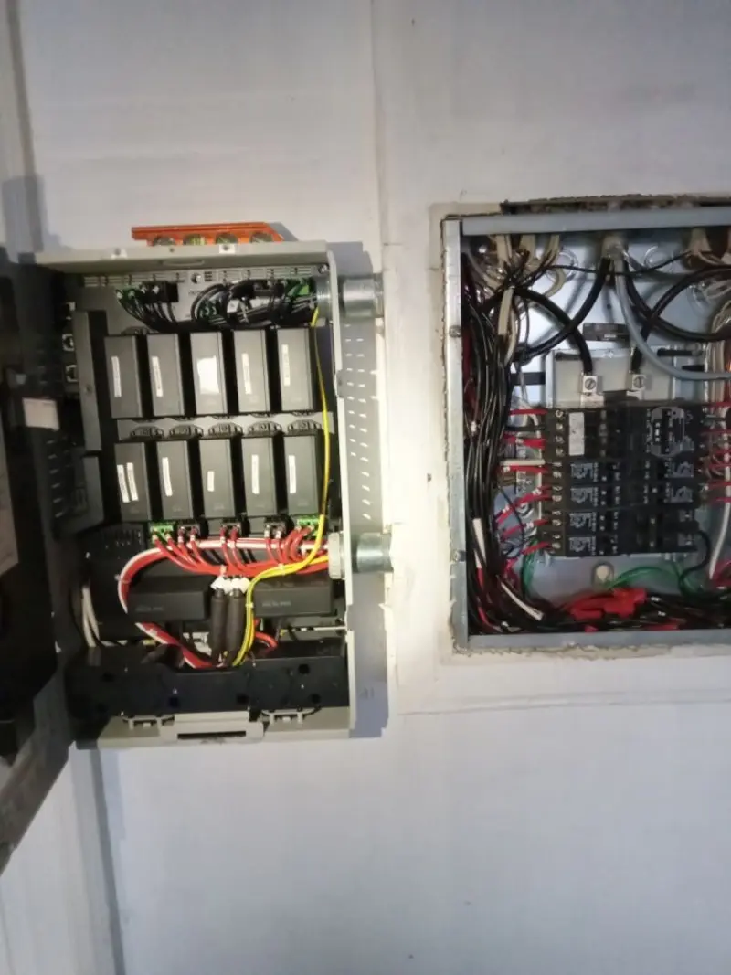 Electrical panel upgrade completed for Security Camera Wiring in Port LaBelle
